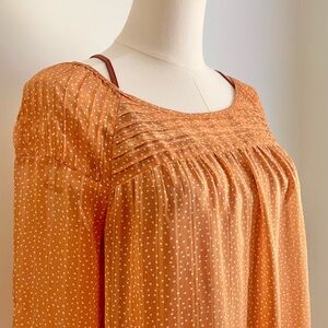 Lauren Conrad Sheer Blouse Size S